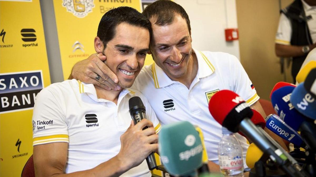 Alberto Contador e Ivan Basso estarán en la Colombia Oro y Paz