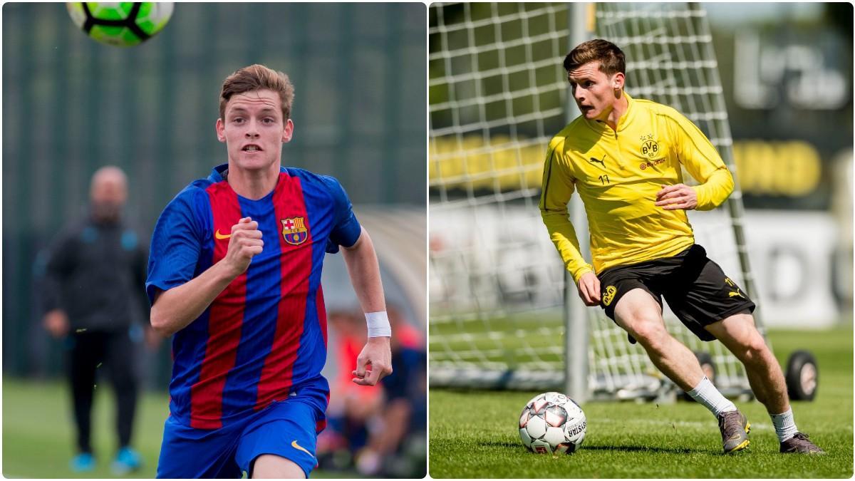 Sergio Gómez dejó el Barça para fichar por el Dortmund