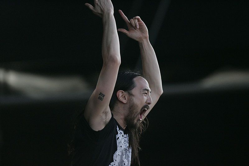 Steve Aoki, en el Future Music Festival de Sídney.