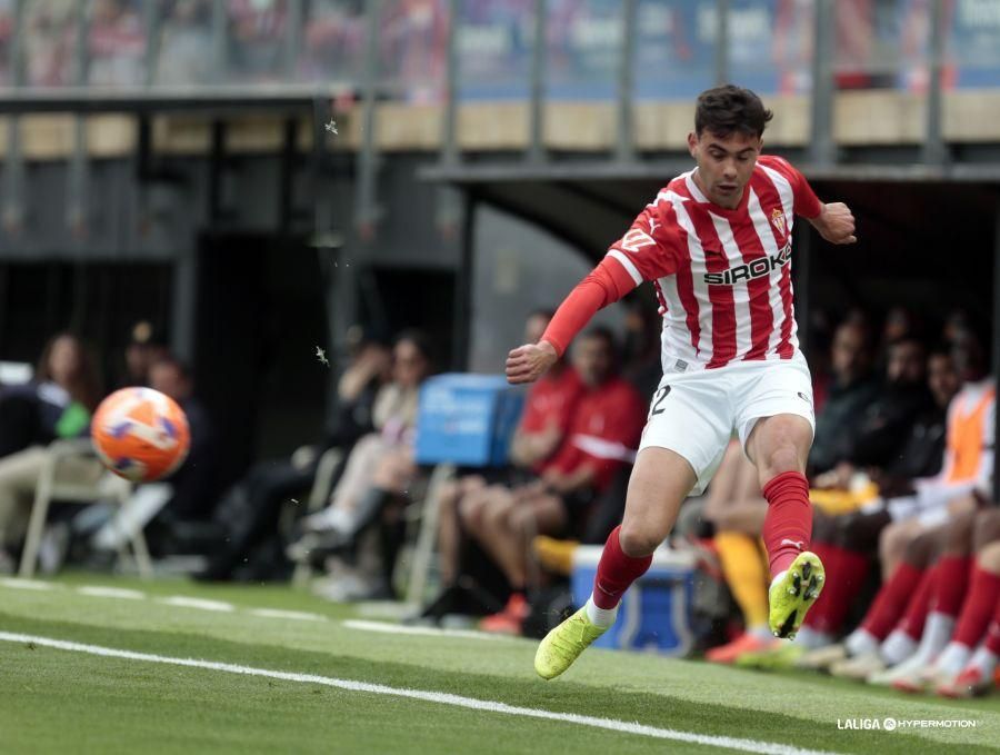 Así fue el partido entre el Sporting y el Eldense