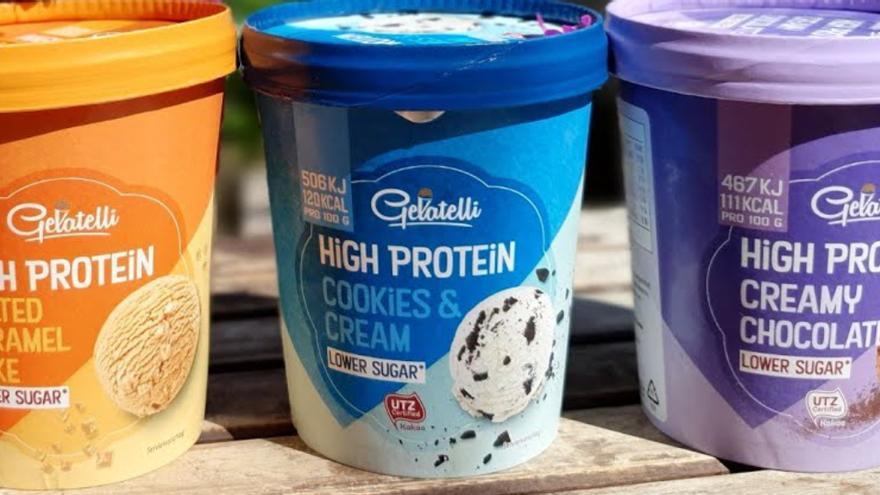 Los helados Gelatelli High Protein de Lidl que triunfan en redes sociales.