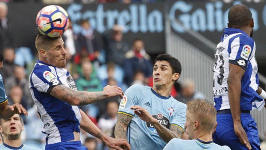 El Celta golea al Deportivo en Balaídos.