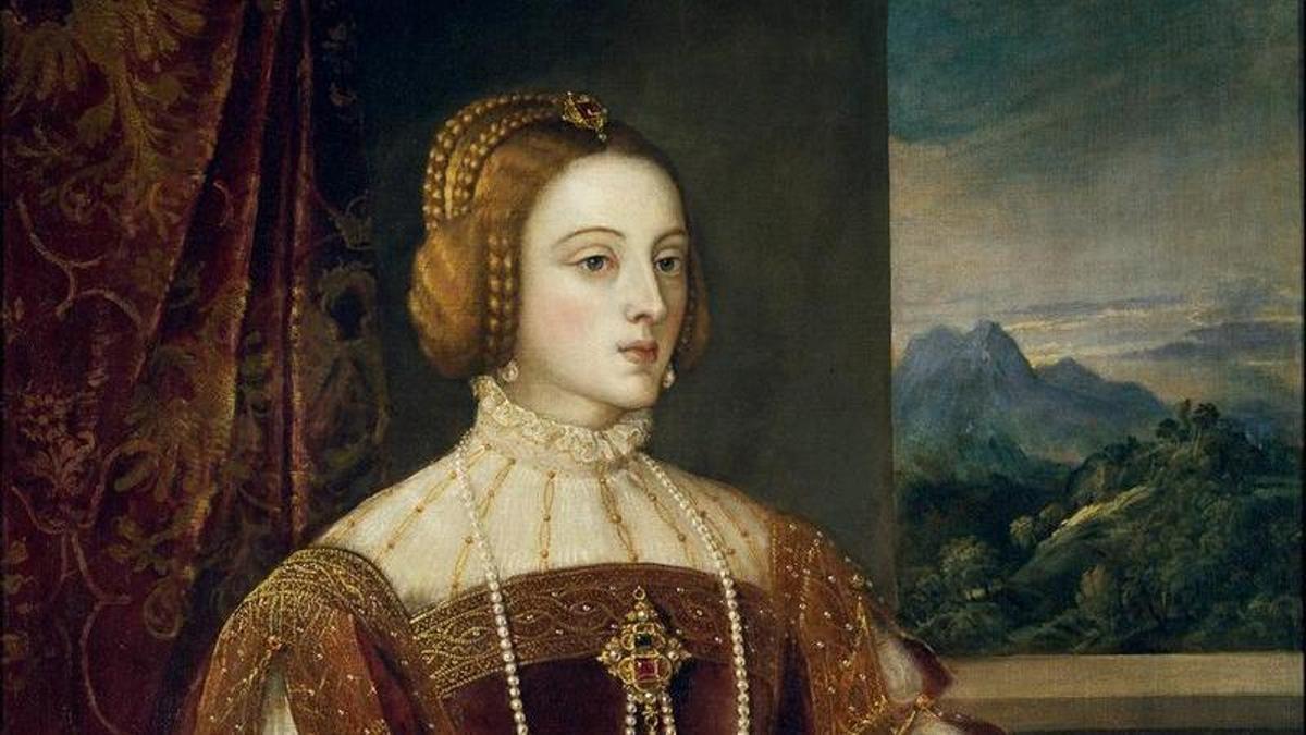 Retrato de la emperatriz Isabel de Portugal (1503-1539).