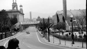 Montjuïc estaba lleno hasta la bandera cuando acogía carreras de coches en los años 60, 70 y 80