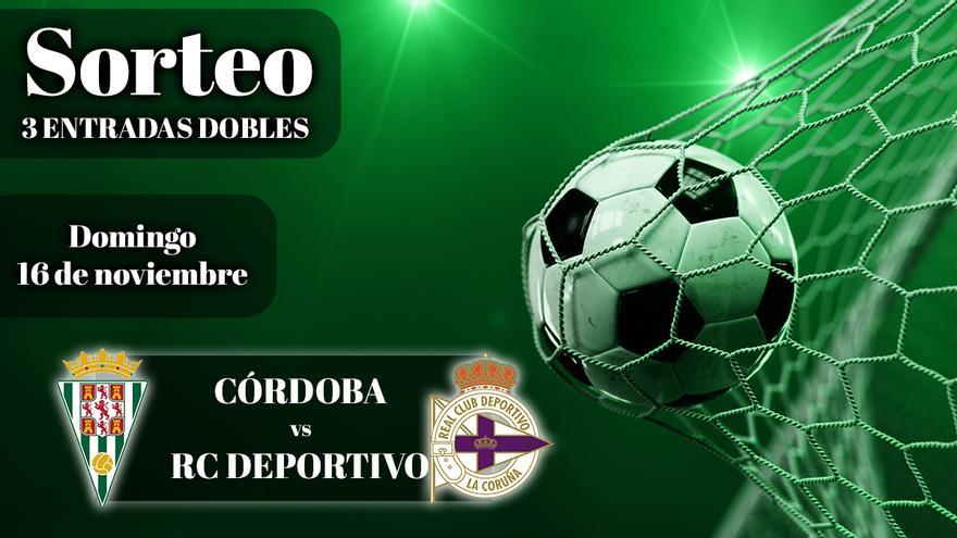 ¿Quieres asistir al partido Córdoba CF - RC Deportivo? ¡Participa en el sorteo!
