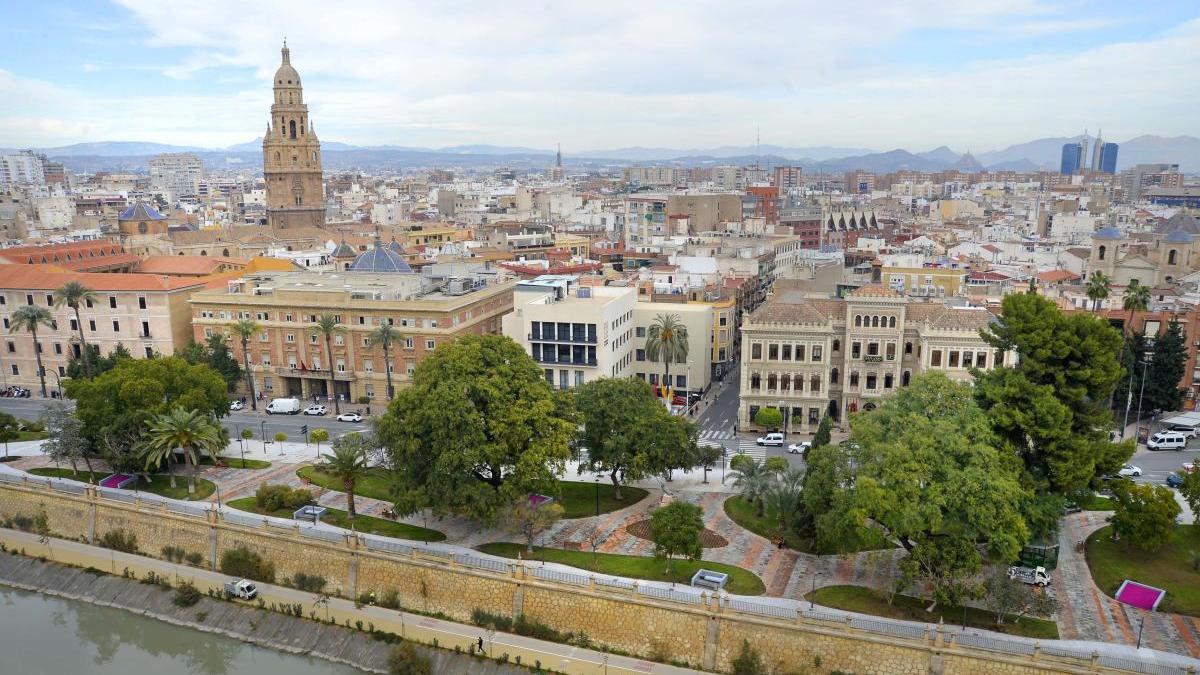 Murcia Río gana más de 8.000 m/2 con el nuevo jardín Teniente Flomesta