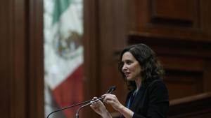 La presidenta de la Comunidad de Madrid, Isabel Díaz Ayuso, visita este miércoles el Congreso del Estado de Aguascalientes (México), donde ha recibido la Medalla de la Libertad.EFE/ Comunidad De Madrid SÓLO USO EDITORIAL / SÓLO DISPONIBLE PARA ILUSTRAR LA NOTICIA QUE ACOMPAÑA (CRÉDITO OBLIGATORIO). SÓLO USO EDITORIAL / SÓLO DISPONIBLE PARA ILUSTRAR LA NOTICIA QUE ACOMPAÑA (CRÉDITO OBLIGATORIO)