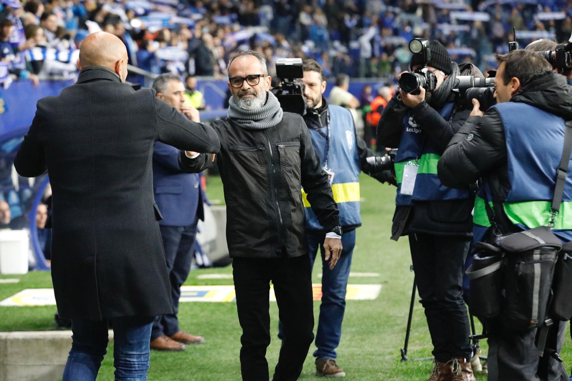 En imágenes: así se vivió el derbi en el Tartiere