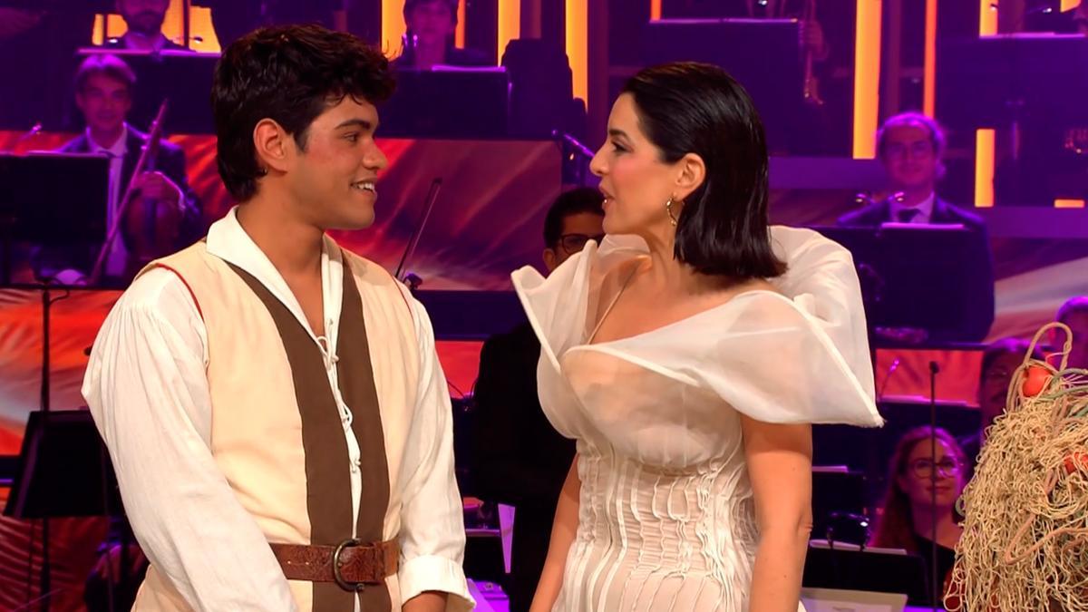 Jorgé Pazó en el escenario de 'Aria'