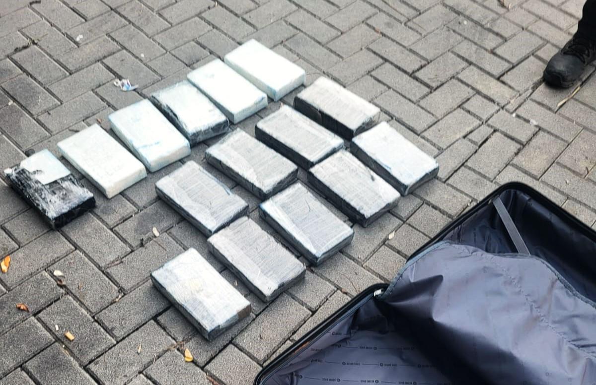 16 kilos de cocaína decomisados en Castelldefels.