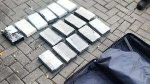 16 kilos de cocaína decomisados en Castelldefels.
