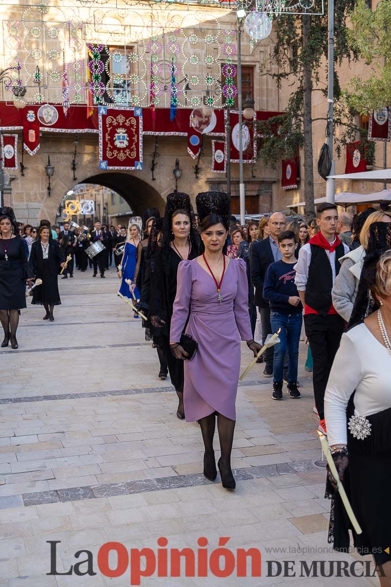 Procesión de subida a la Basílica en las Fiestas de Caravaca