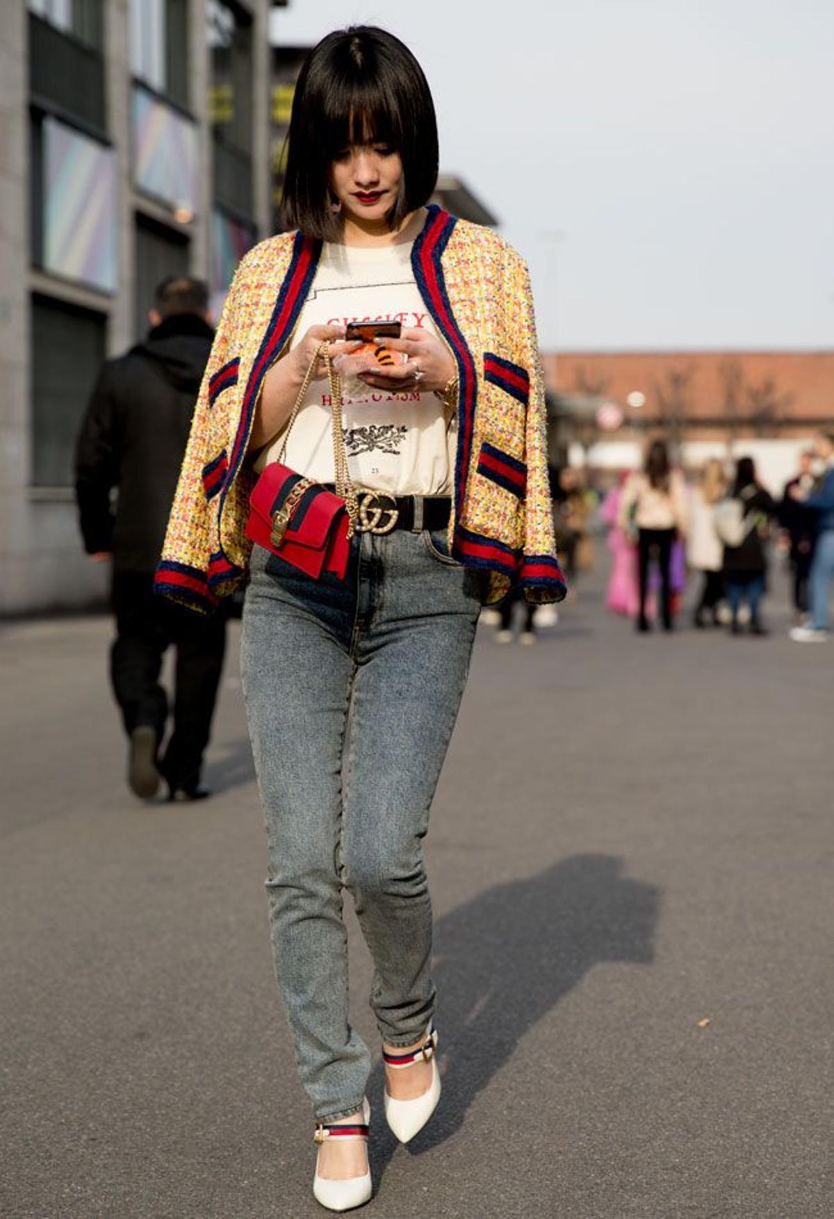 Street style de Milán: Gucci es una buena idea