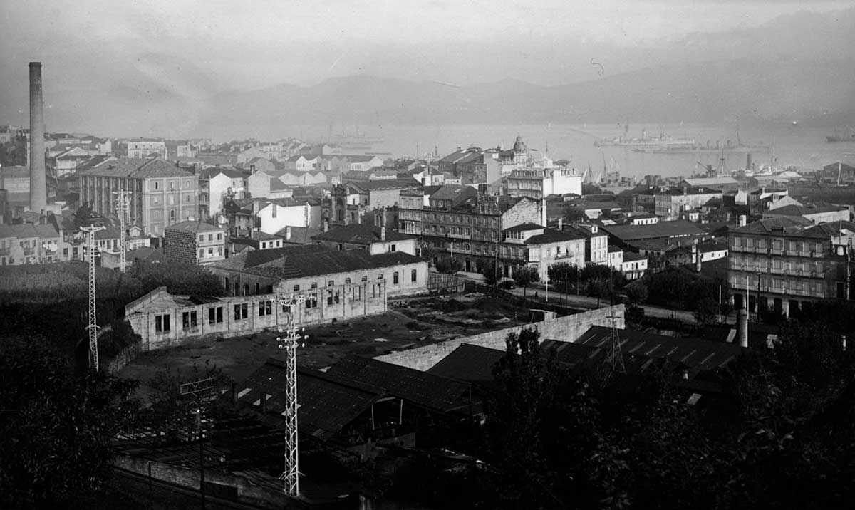 Vista Panorámica desde la Explanada de la Estación 1920 -1936