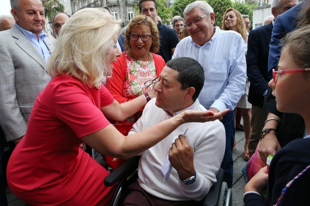 Corina Porro toma posesión como delegada de la Xunta.