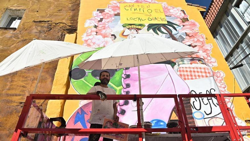 EN IMÁGENES | El festival Asalto llena de arte las calles de Zaragoza