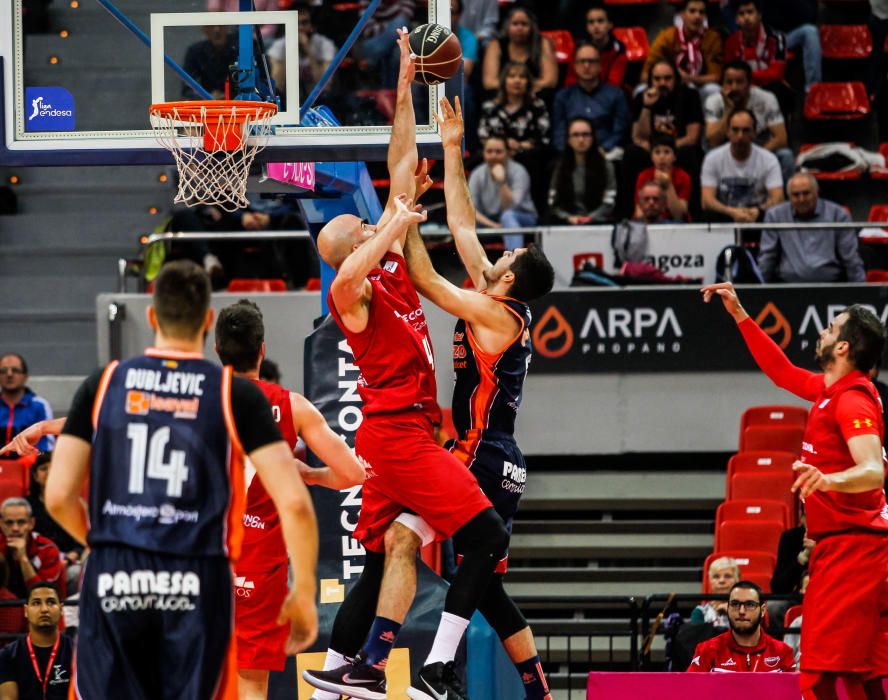 CAI Zaragoza - Valencia Basket, en imágenes