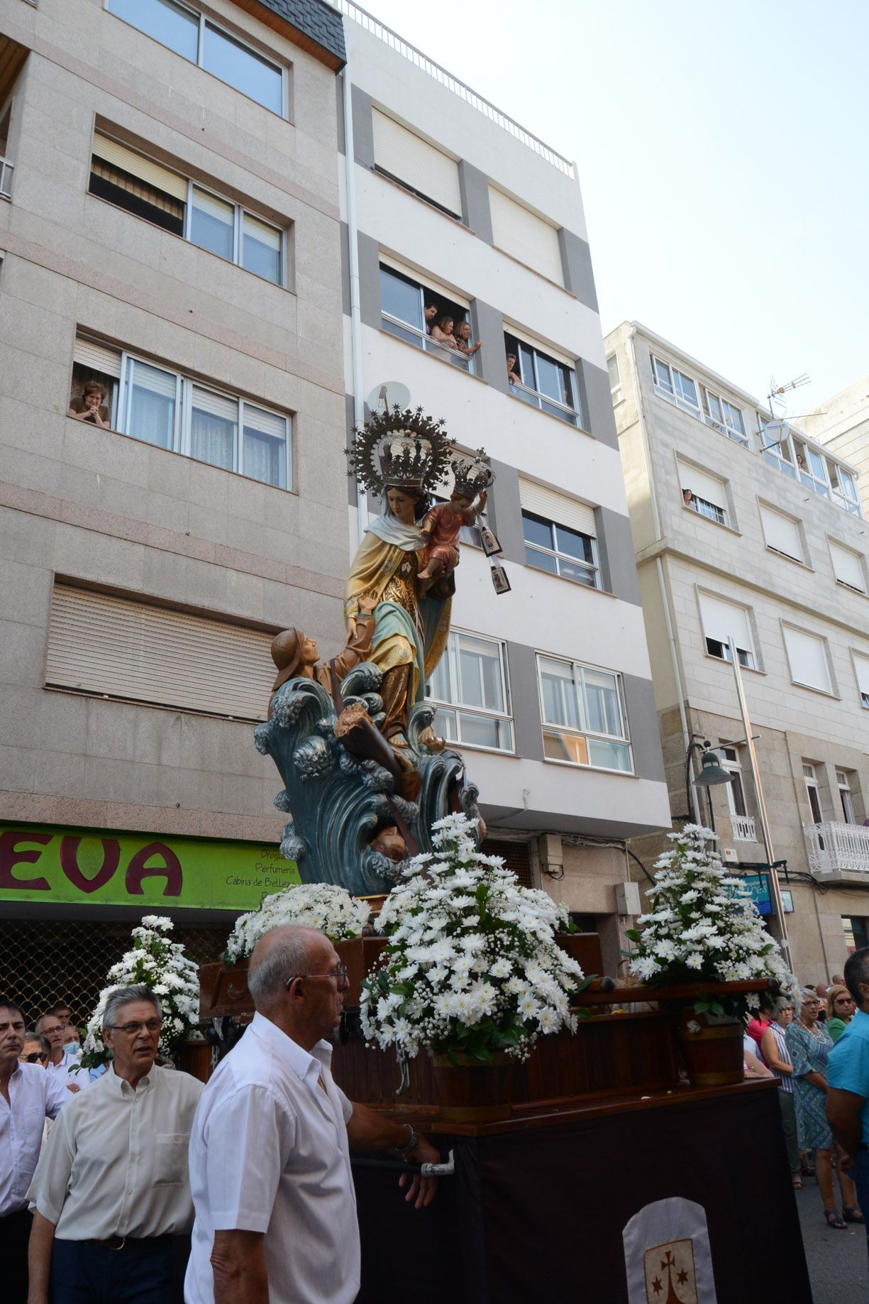 Las celebraciones de la Virgen del Carmen en Moaña