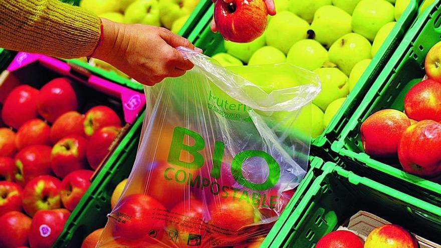 Ejemplo de bolsa 100% biocompostable servida por Masymas.