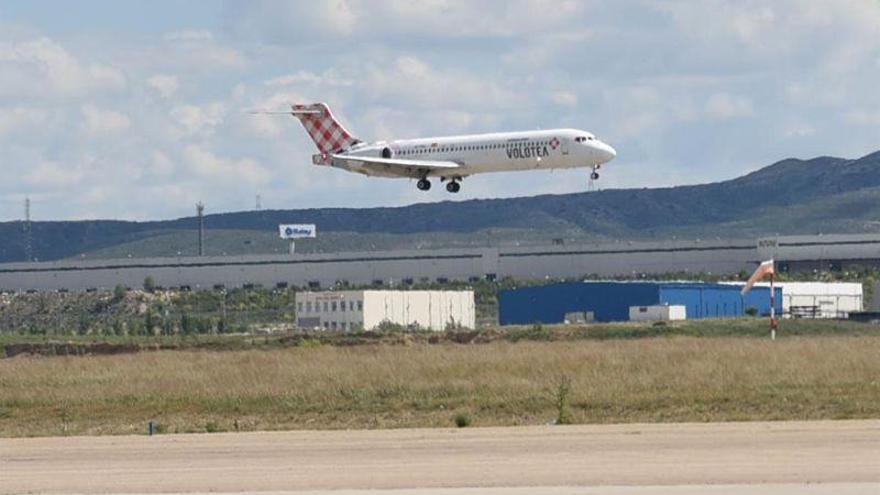 El Aeropuerto de Zaragoza registra 64.373 pasajeros en agosto, 24% más que en 2017