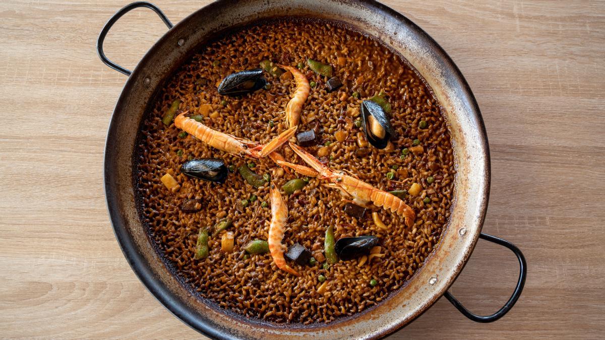 La paella de Pepe.