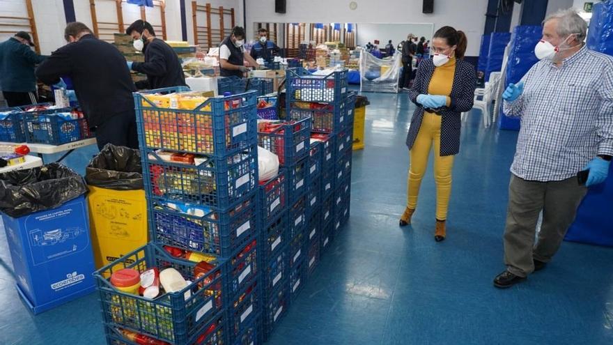 El reparto de los alimentos comprados por el Ayuntamiento comenzará hoy.