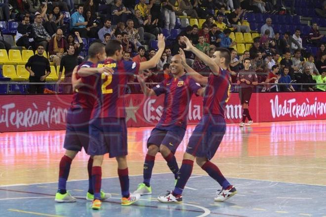 FC BARCELONA - SANTIAGO FUTSAL