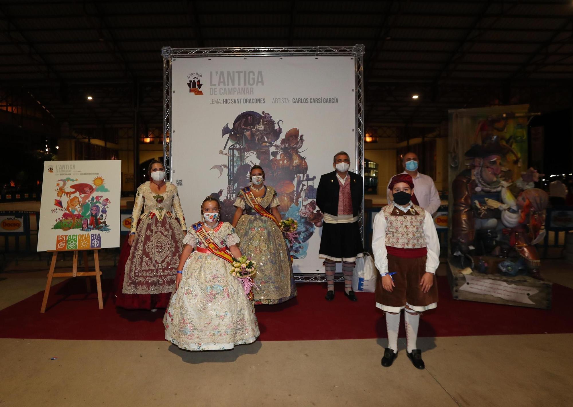 Inauguración de la Festa per a Tots de las Fallas de Especial con medidas de seguridad