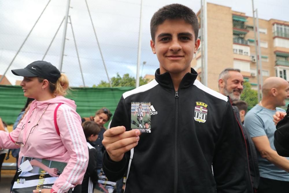 Presentación del álbum de cromos del FC Cartagena