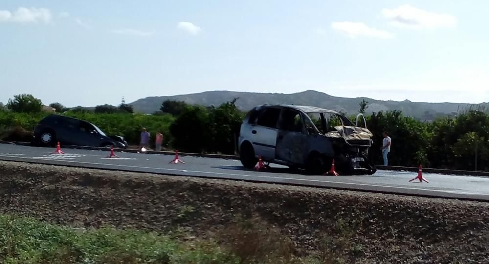 Accidente en la CV-91