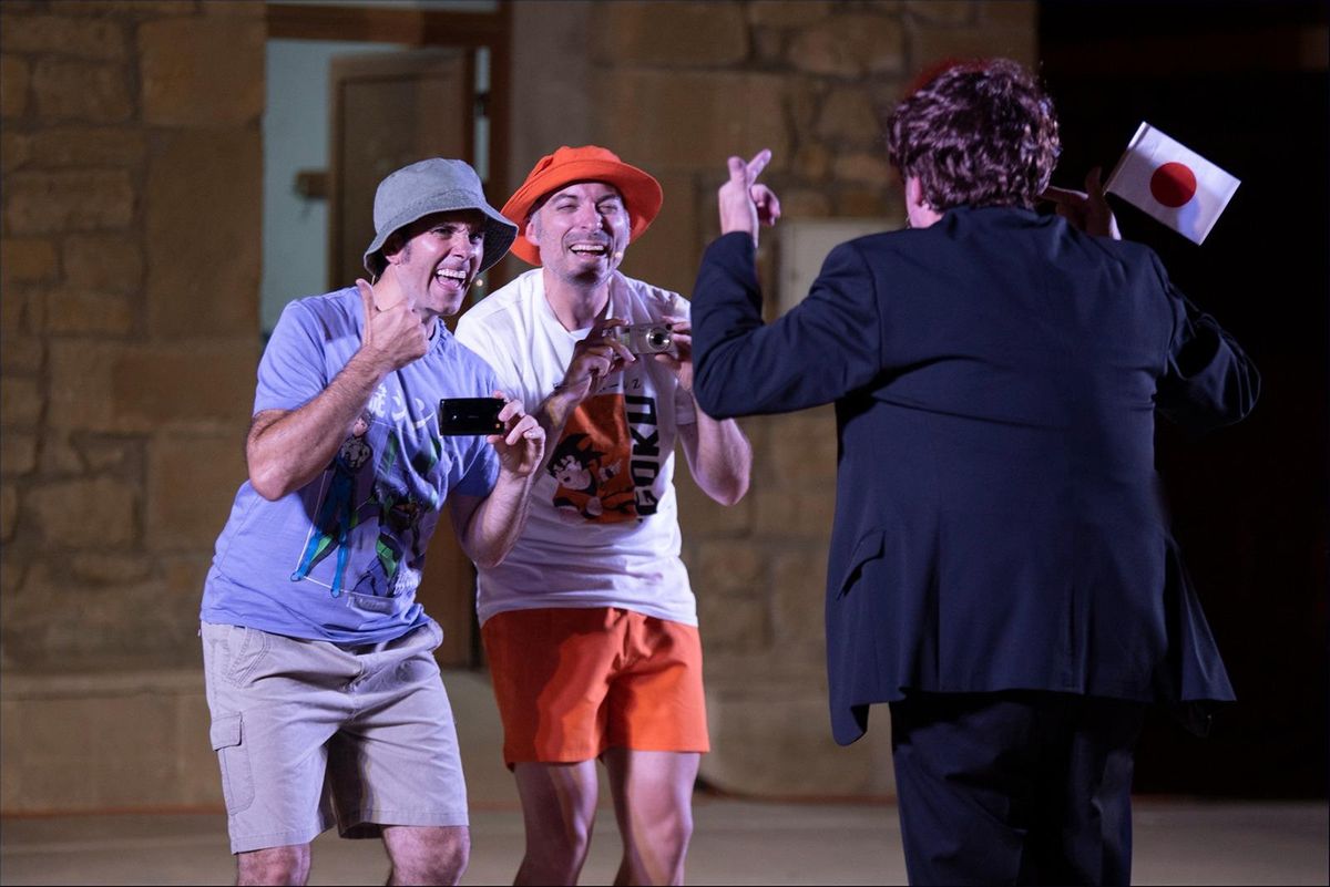 El elenco de “GuggenJeim” del Festival El elenco de “GuggenJeim”