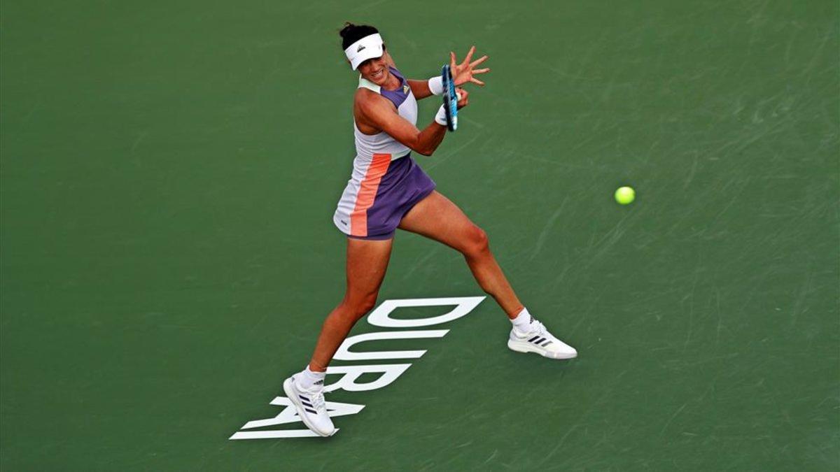 Muguruza se clasificó para cuartos de final en Doha