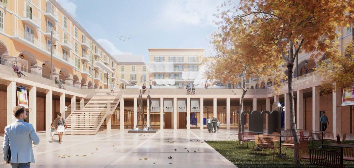 Así será la nueva plaza Mayor de Palma