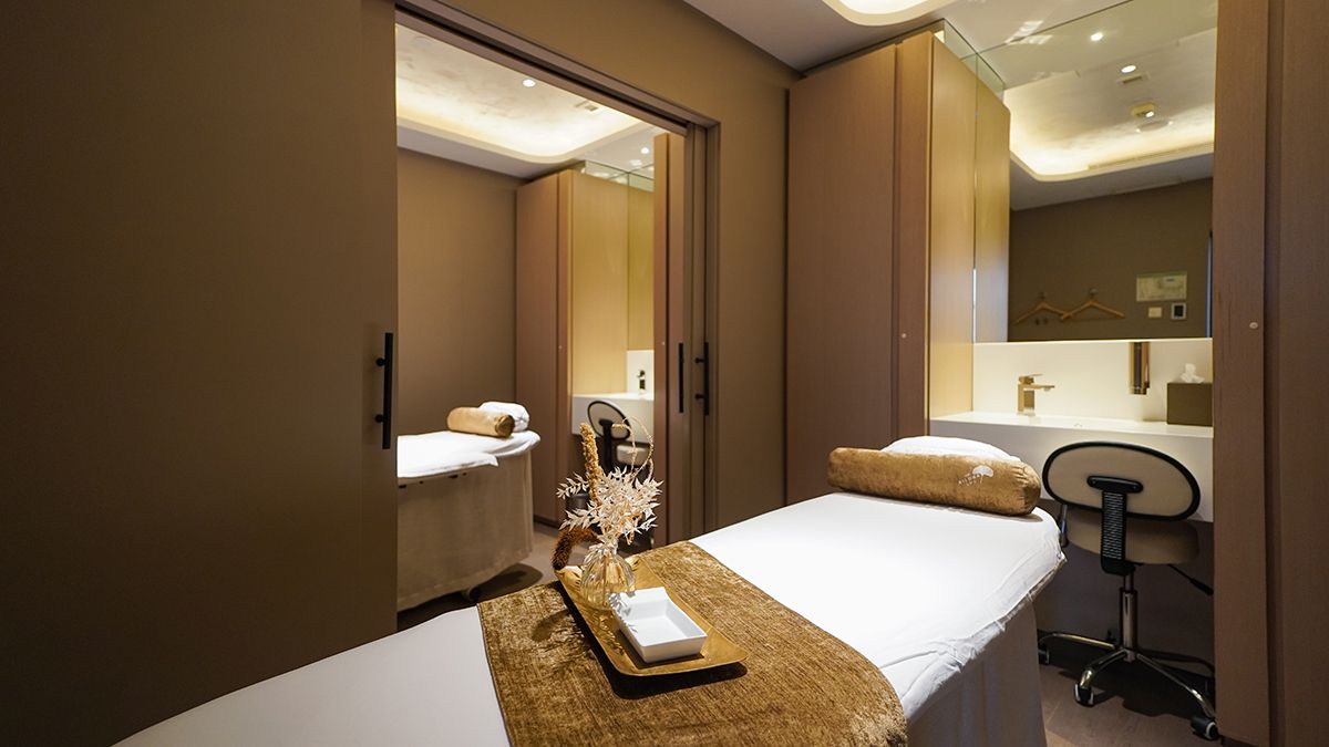 Las cabinas del VP Biloba Spa combinan diseño y confort para ofrecer tratamientos personalizados de alto nivel