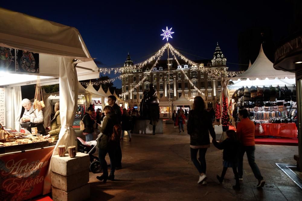 Luces de Navidad en Oviedo