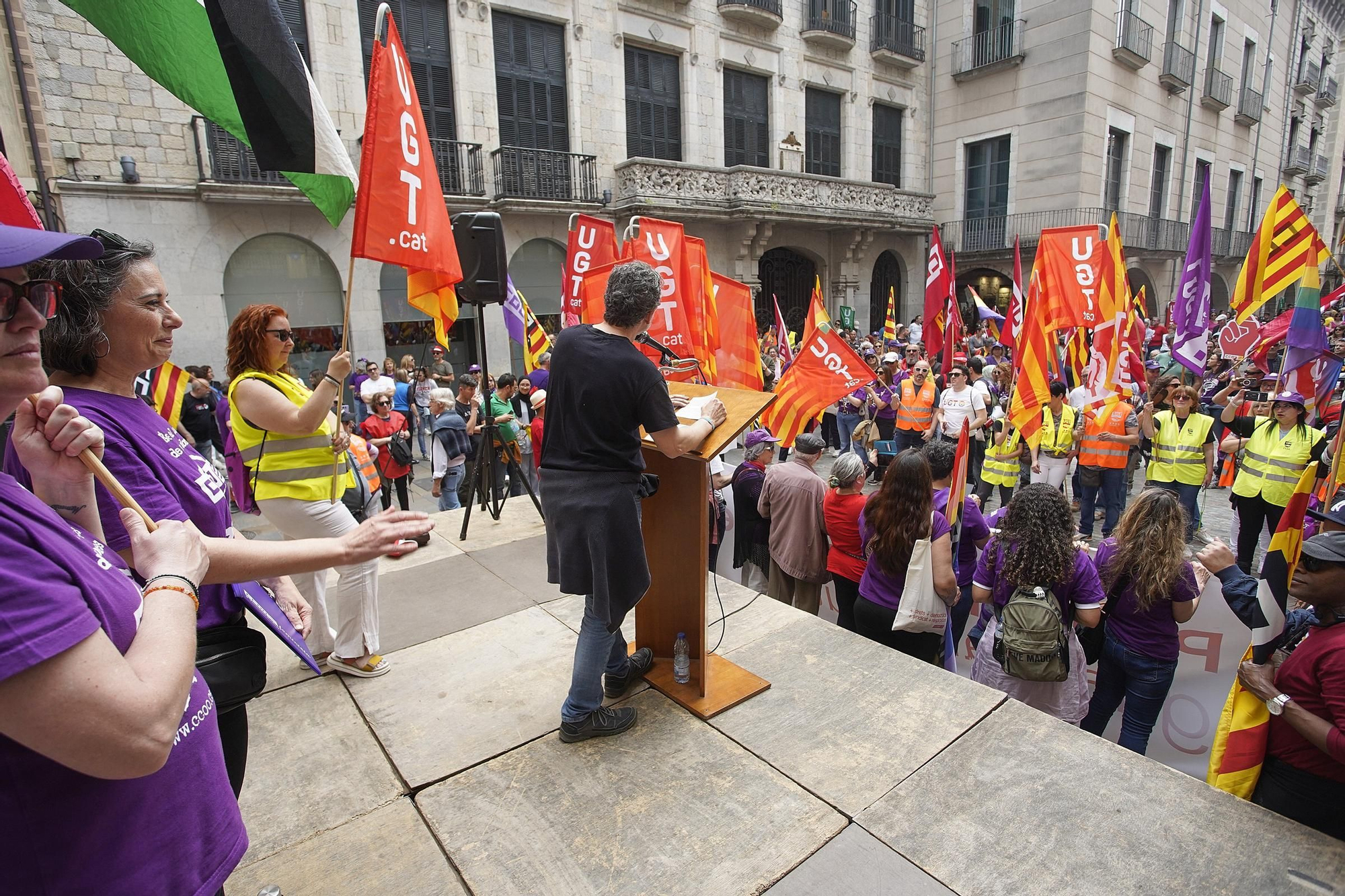 El sindicalisme gironí reclama reduir la jornada i fenar els accidents laborals