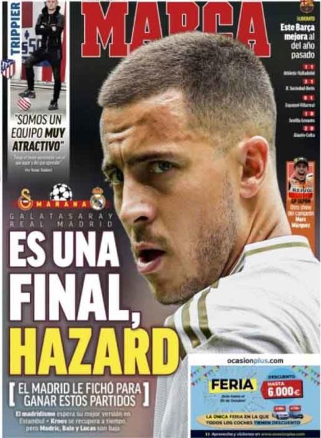 Las portadas del día en la prensa deportiva