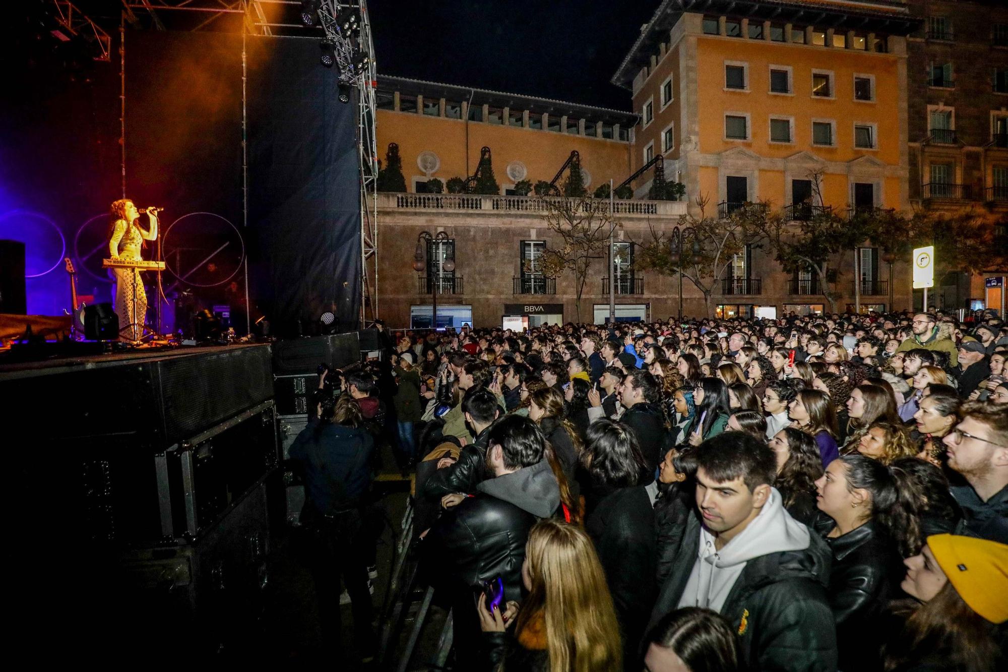 Las imágenes de los conciertos de la Revetla de Sant Sebastià