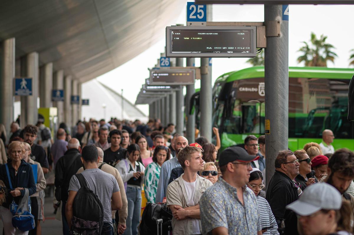 Intercambiador de Guaguas de Santa Cruz de Tenerife.