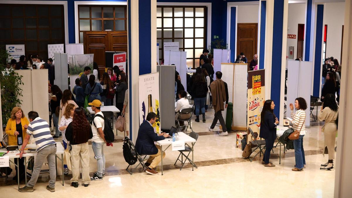 Los stands de la Feria