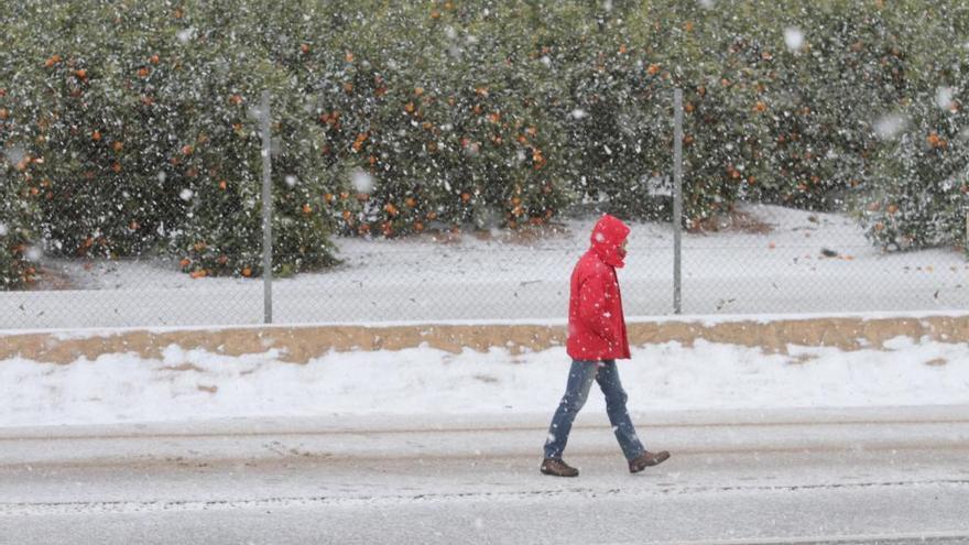 La previsión para hoy: Lluvias generalizadas y nieve a partir de 600 metros