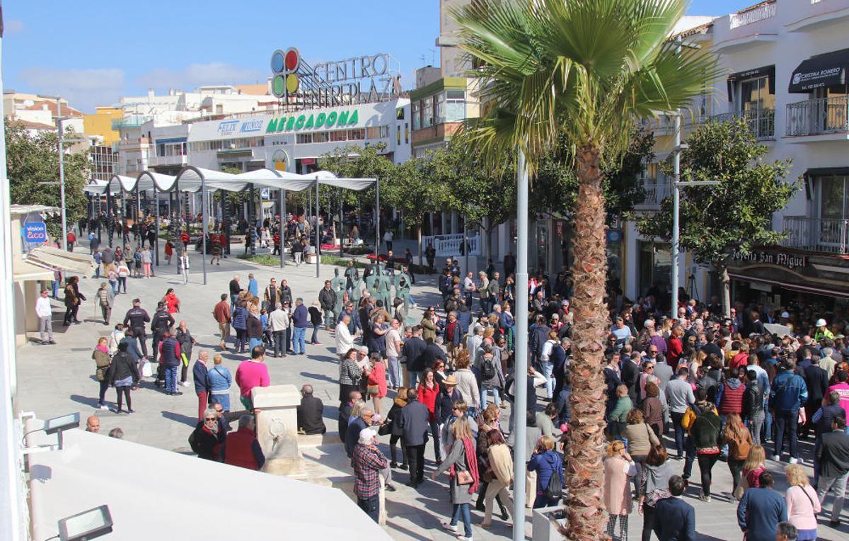 Inauguración de la plaza Costa del Sol