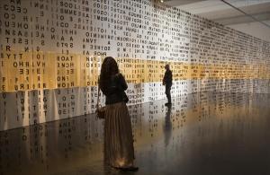 Exposición de Jaume Plensa en el Macba, el viernes pasado.