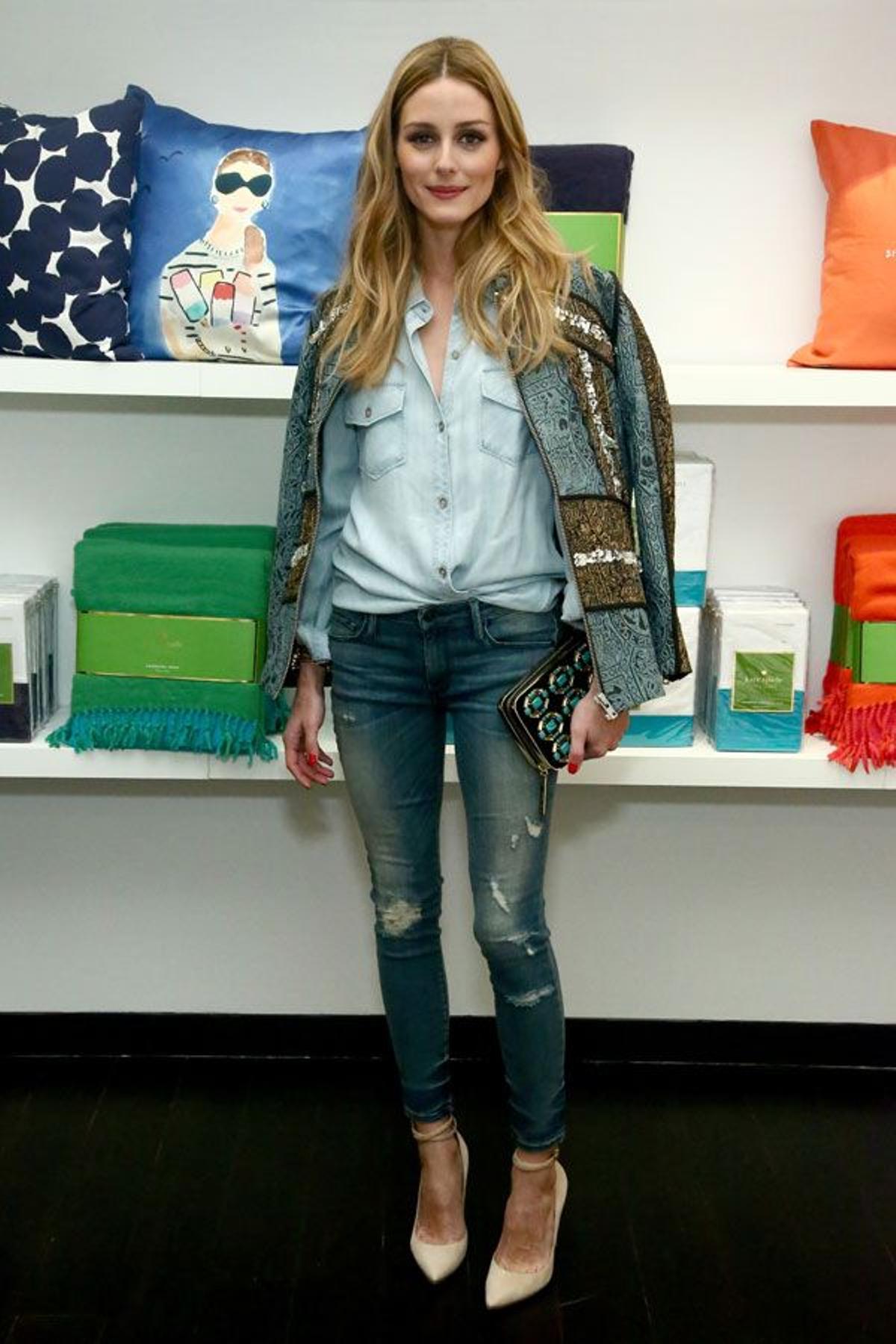 Olivia Palermo en la inauguración de 'Kate Spade Home Pop-Up Shop'