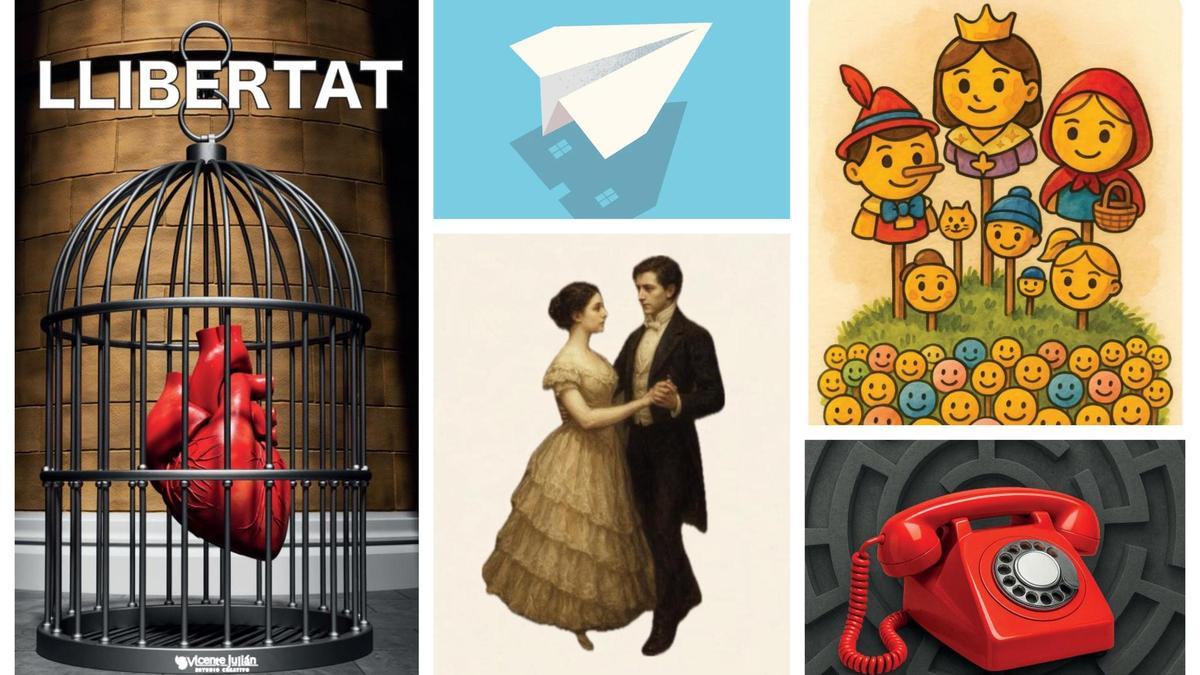 Bocetos de la Federación de Innovación y Experimentación para las Fallas 2026