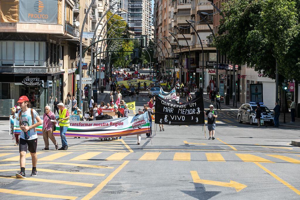 Las marchas de la dignidad este 9 de junio, en imágenes