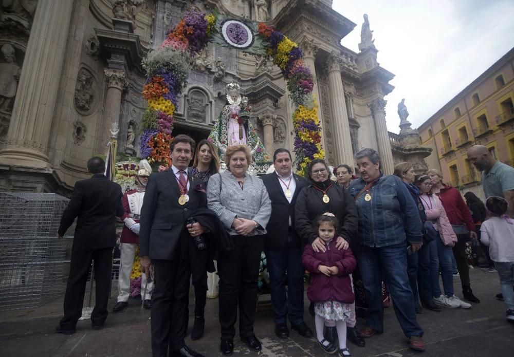 Ofrenda floral a la Morenica