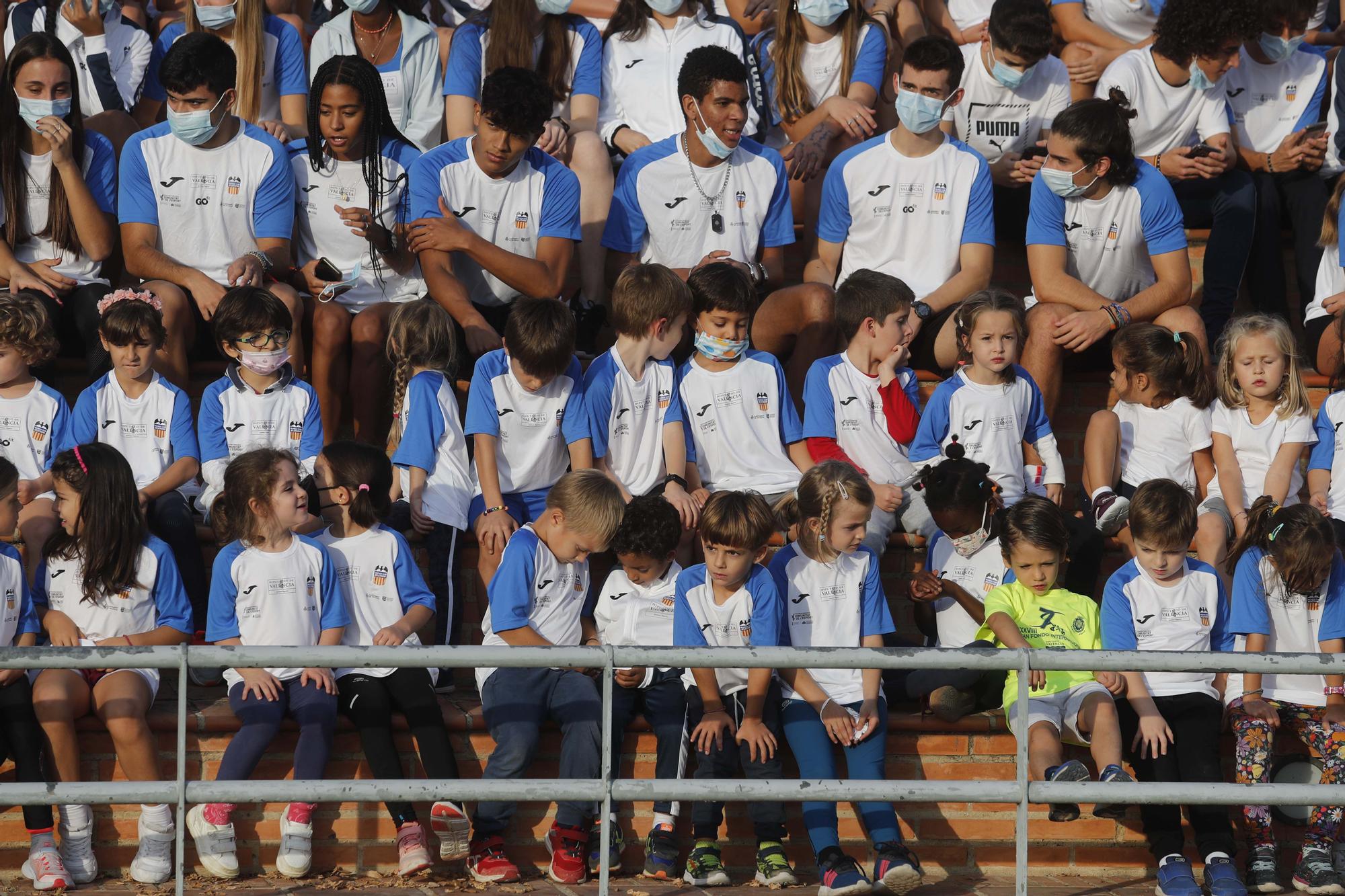 Presentación  de la escuela del Valencia Club Atletismo