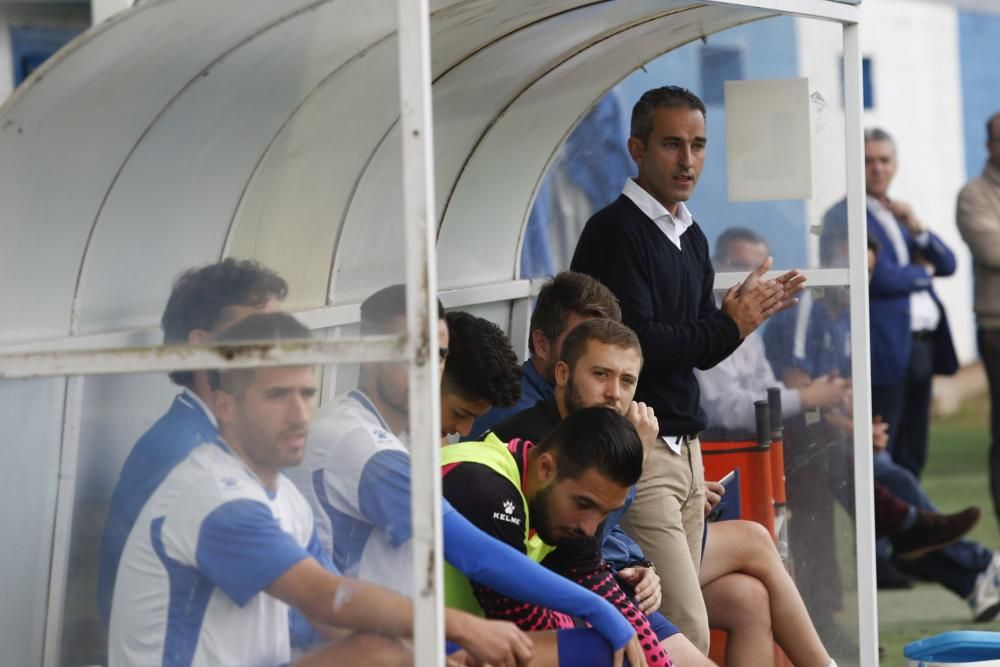 El partido entre el Real Avilés y Mosconia, en imágenes