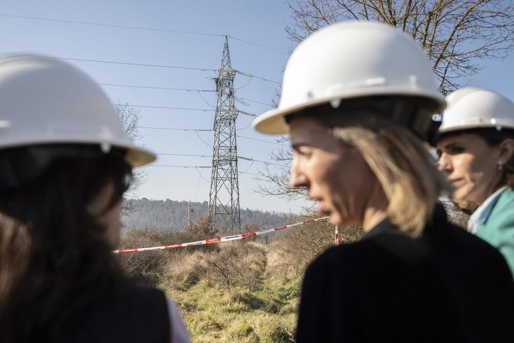 Desmantellament de la línia de 220kV entre Vic i Bescanó.